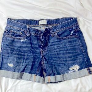 Aeropostale jean shorts gently worn size 7/8